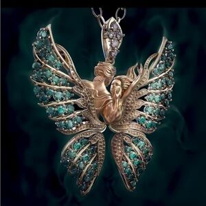 Angel Wing GOLD Filled Necklace